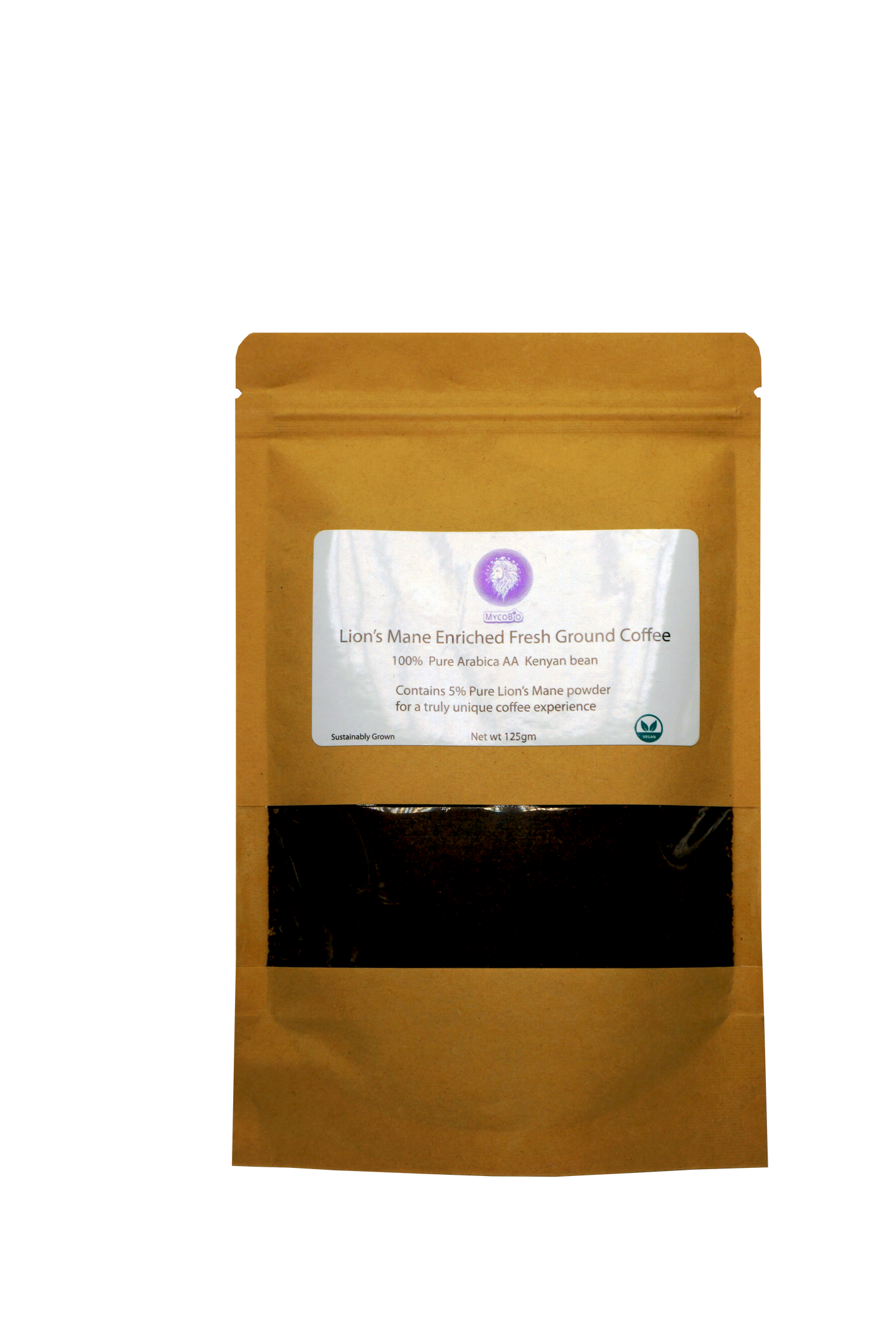 Lion's mane Enriched Ground Coffee